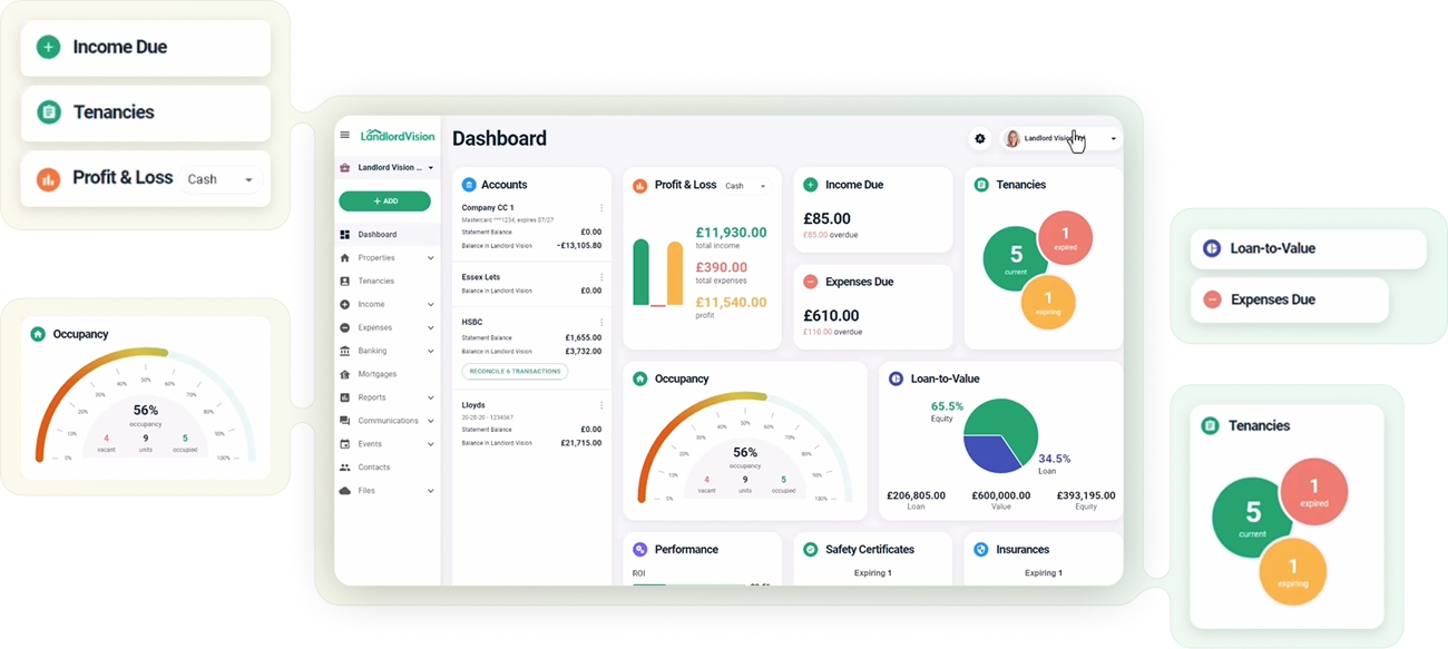 Landlord Vision app