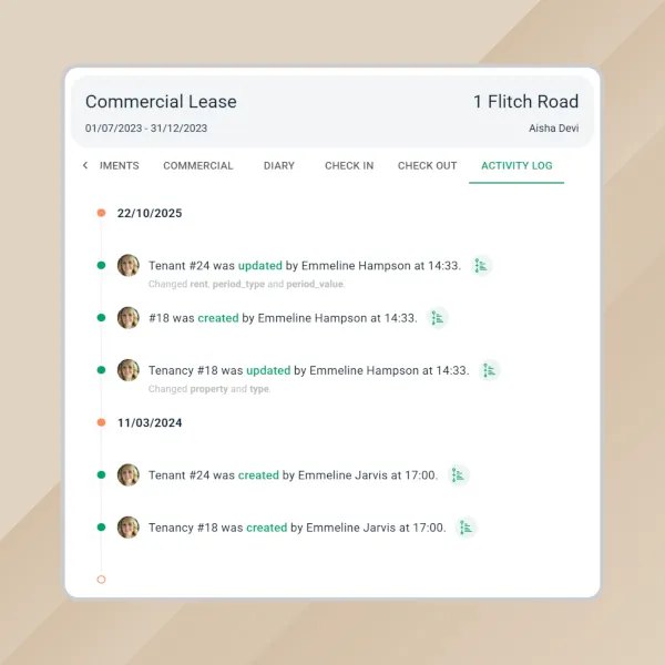 Icon - Full audit trail & version history