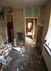 decrepit room