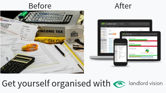 before and after Landlord Vision advert