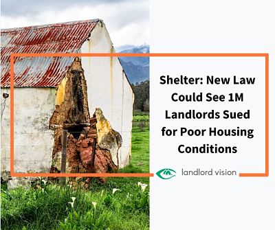 Blog Shelter: New Law Could See Over 1m Landlords Sued for Poor