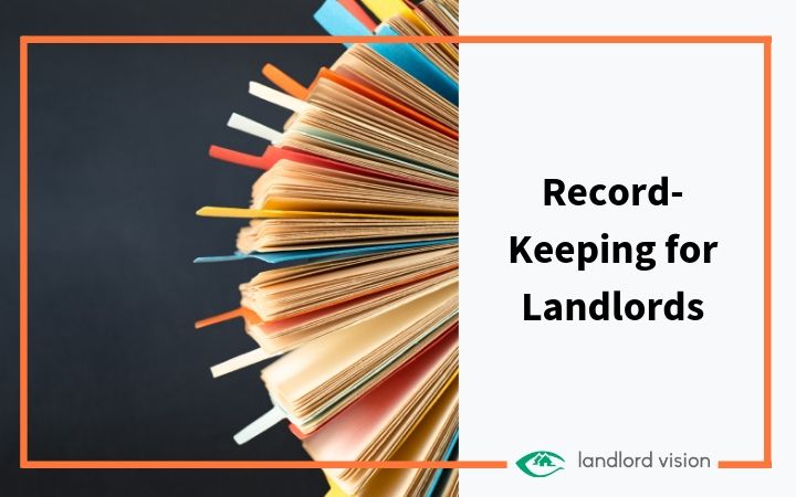 A Rolodex symbolising record keeping for landlords.