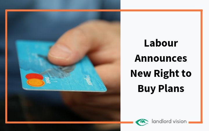 Hand holding debit card symbolising right to buy