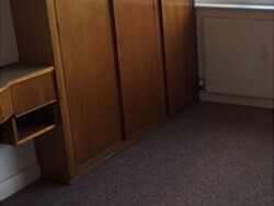 The cleaned cannabis farm.