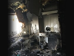 rental property used as cannabis farm left in terrible state.