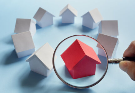 Choosing the right real estate, house or new home