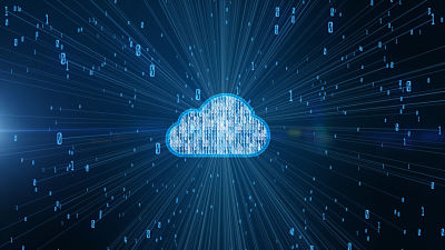 Cyber security digital data and conceptual futuristic information technology of big data cloud computing using artificial intelligence AI