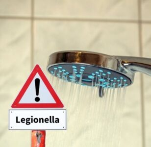 shower head over legionella