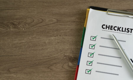 Checklist Notice Remember Planning Concept businessman writer ch